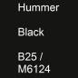 Preview: Hummer, Black, B25 / M6124.